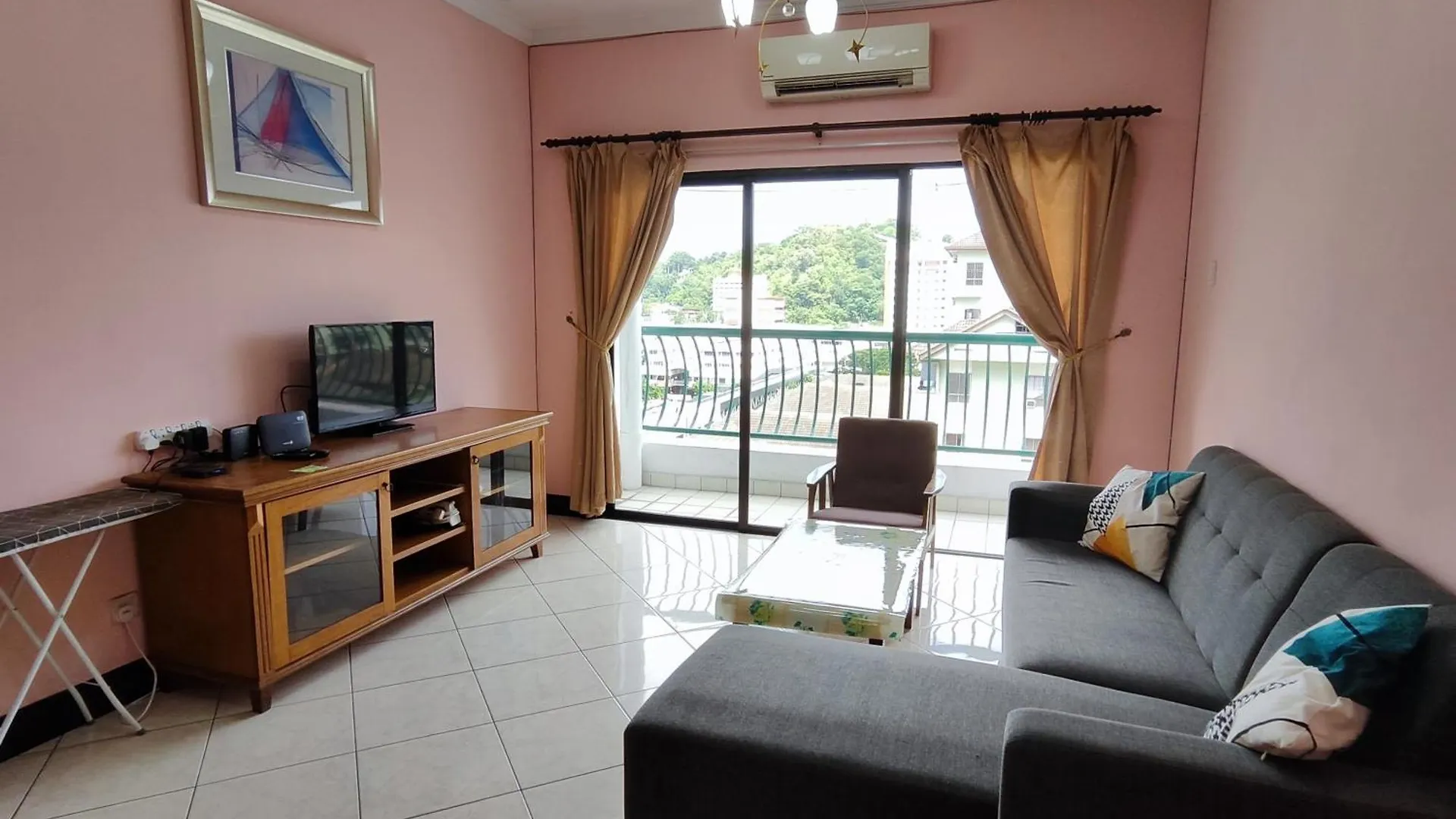 アパート Marina Court Resort Condominium Town Homestay コタキナバル